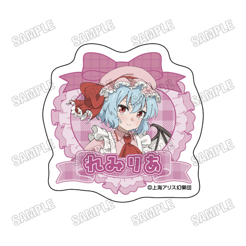 『東方Project』描き下ろしアクリルバッジ【メイドver.】➂レミリア・スカーレット