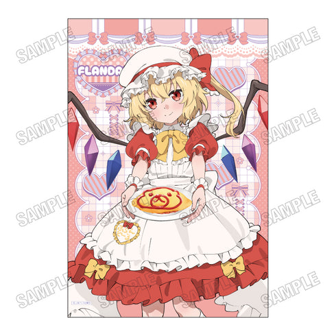 『東方Project』描き下ろしB2タペストリー【メイドver.】➃フランドール・スカーレット