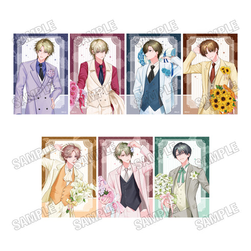 『IllustratorNLLE』描き下ろしイラストカードセット【ギャップ男子 ジューンブライドver.】