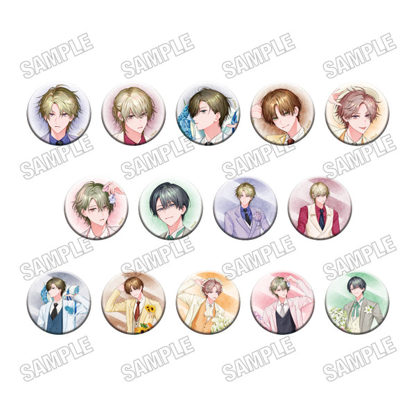 『IllustratorNLLE』描き下ろし缶バッジコレクション【ギャップ男子 ジューンブライドver.】【BOX】