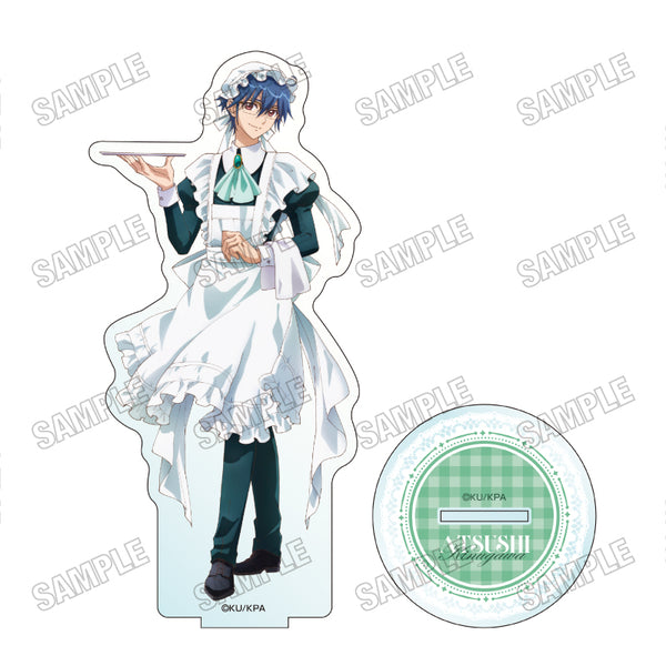 《美男高校地球防衛部 ETERNAL LOVE!》全新繪製超大亞克力立牌【女僕大集合版】3 鬼怒川 熱史