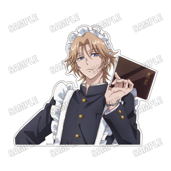 『美男高校地球防衛部ETERNAL LOVE!』描き下ろし卓上アクリルスタンド【メイドさん大集合ver.】2由布院 煙