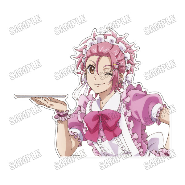 『美男高校地球防衛部ETERNAL LOVE!』描き下ろし卓上アクリルスタンド【メイドさん大集合ver.】5蔵王 立