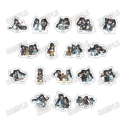 『大河幻想ラジオドラマ魔道祖師』ミニキャラステッカーセット【完結記念展ver.】