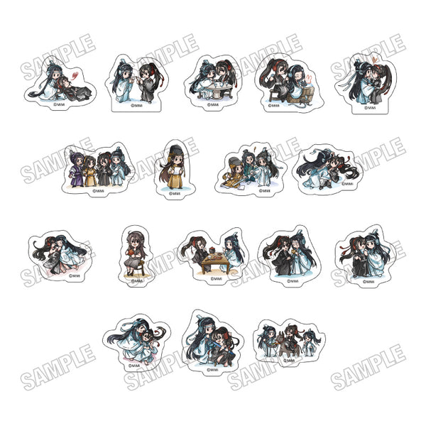 『大河幻想ラジオドラマ魔道祖師』ミニキャラステッカーセット【完結記念展ver.】
