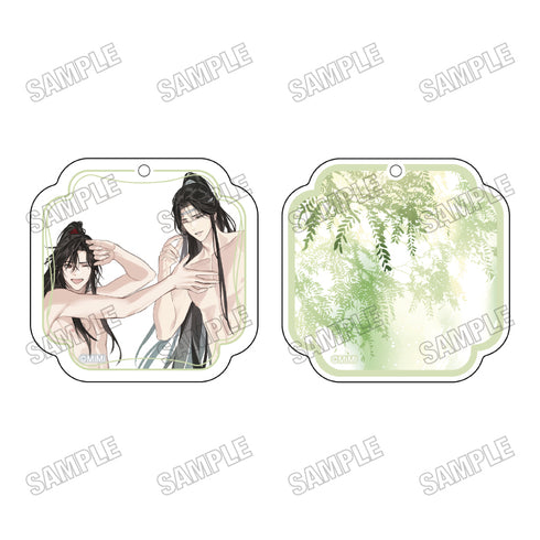 《大河幻想廣播劇 魔道祖師》全新繪製滑蓋壓克力鑰匙圈【四時四景版】2夏