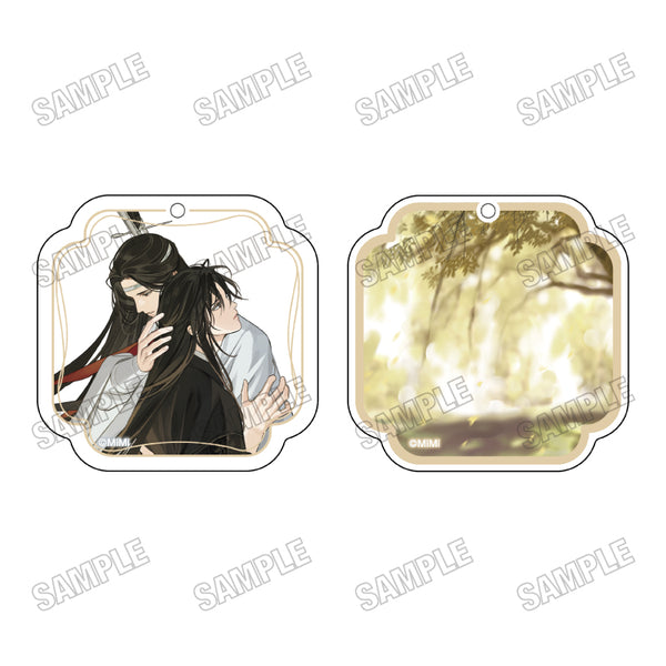 《大河幻想广播剧 魔道祖师》全新绘制滑动亚克力钥匙扣【四时四景版】3秋