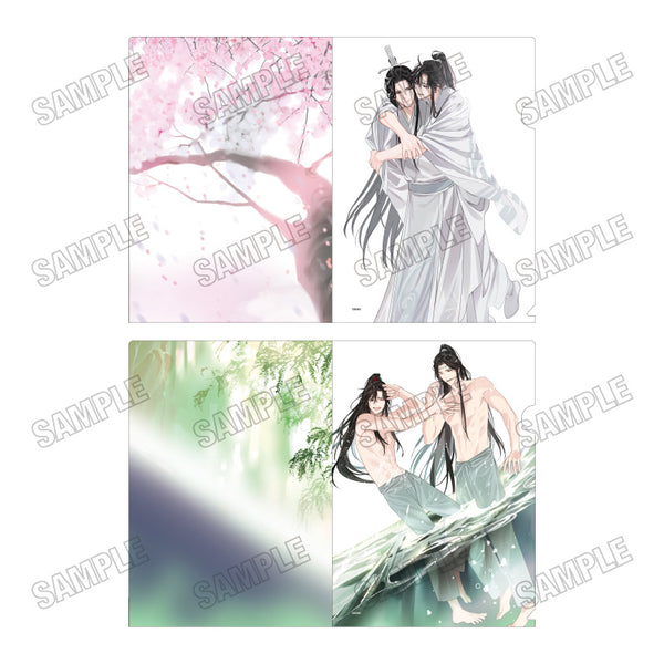 『大河幻想ラジオドラマ魔道祖師』描き下ろしクリアファイルセット【四時四景ver.】1春・夏