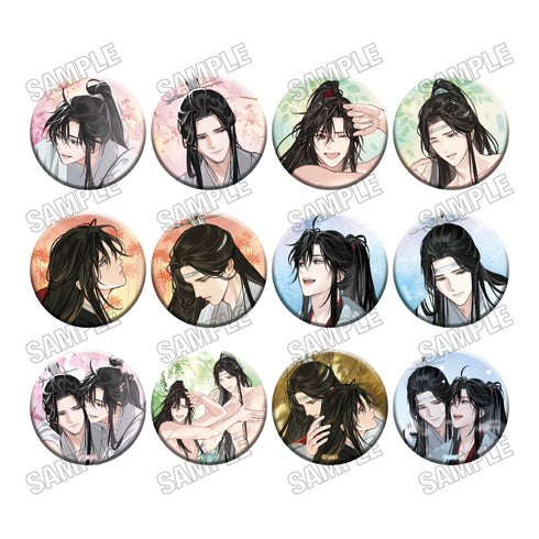 『大河幻想ラジオドラマ魔道祖師』描き下ろし缶バッジコレクション【四時四景ver.】【BOX】