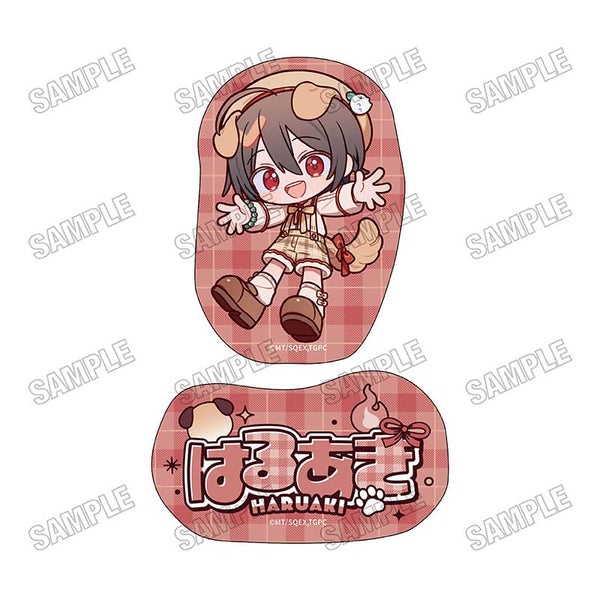 『妖怪学校の先生はじめました!』描き起こしステッカーセット【アニマル×チェックver.】1安倍晴明