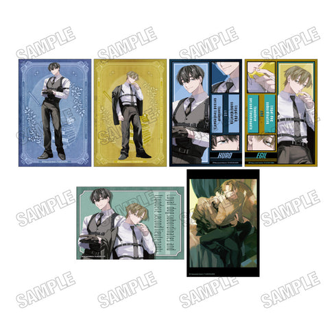 『忠犬部下とツンデレ少尉』イラストカードセット