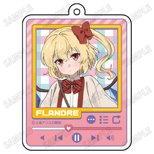 『東方Project』描き下ろしアクリルキーホルダー【制服ver.】➃フランドール・スカーレット