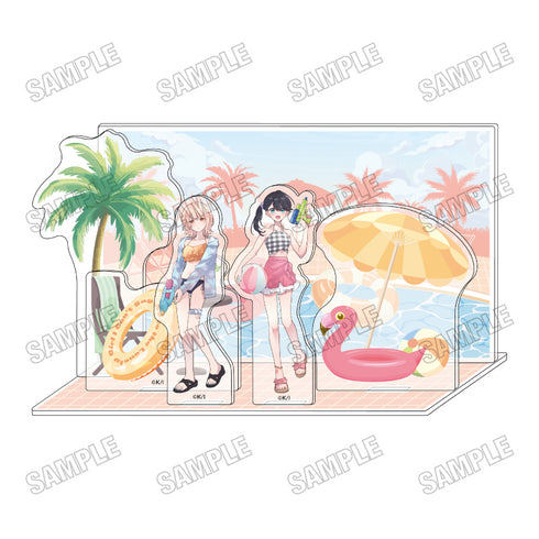 『キミが吠えるための歌を、&ロンリーガールに逆らえない』『ロンリーガールに逆らえない』描き下ろしアクリルジオラマ