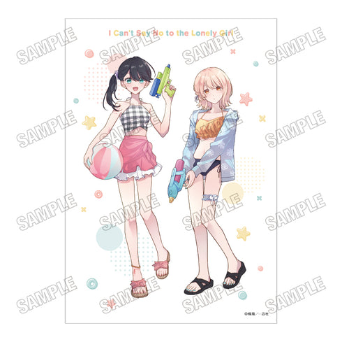 『キミが吠えるための歌を、&ロンリーガールに逆らえない』『ロンリーガールに逆らえない』描き下ろしキャンバスアート