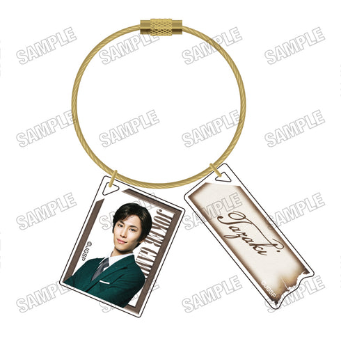 "Stage Joker Game III" Wire Acrylic Keychain 2: Tasaki