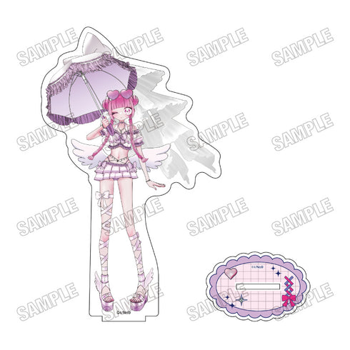 《魔法少女粉藍》全新繪製BIG壓克力立牌 1 粉色款