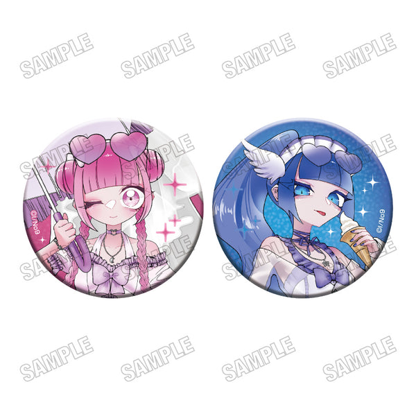 《魔法少女粉藍》全新繪製徽章套組