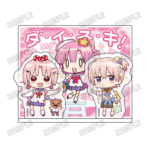 『がっこうぐらし!』描き下ろしミニアクリルジオラマ【ギャル風制服ver.】【A】