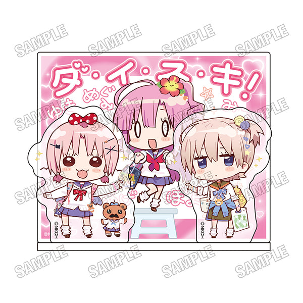 『がっこうぐらし!』描き下ろしミニアクリルジオラマ【ギャル風制服ver.】【A】