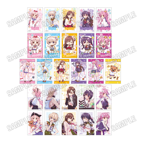 『がっこうぐらし!』ミニフォトカードコレクション【ギャル風制服ver.】【BOX】