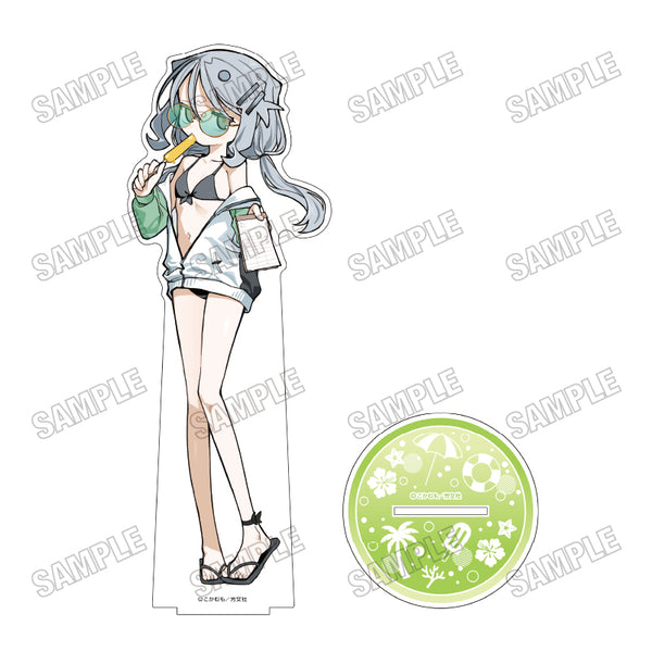 『ぬるめた』描き下ろしBIGアクリルスタンドLL【海の家ver.】3鴉越咲樹菜