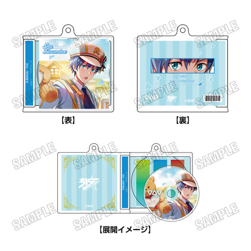 《偶像大师 SideM》CD风格钥匙扣 4 天峰秀