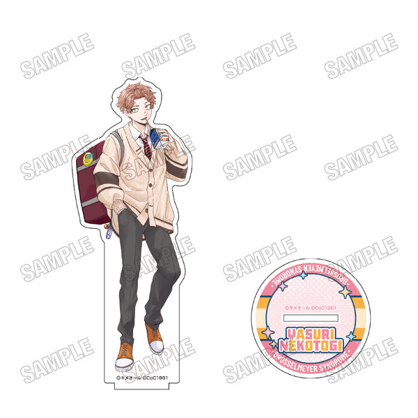 "Walnut Explosion Syndrome" Original Illustration BIG Acrylic Stand 2: Otoko Yasukori