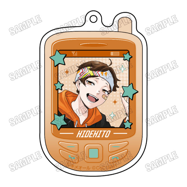 "Walnut Explosion Syndrome" Original Acrylic Keychain #3 by Hideto Marui