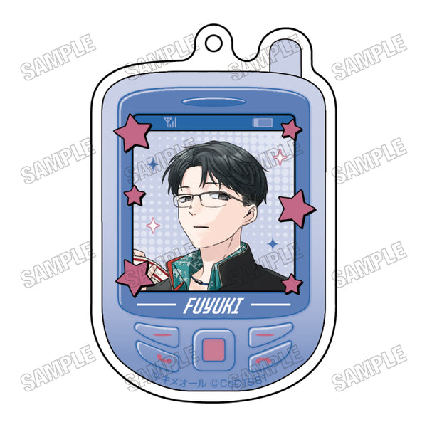 "Walnut Explosion Syndrome" Original Acrylic Keychain 4: Fuyuki