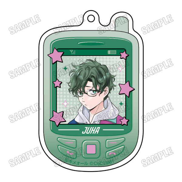 "Walnut Explosion Syndrome" Original Acrylic Keychain #8: Yuhá Coatl