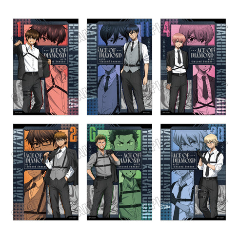 『ダイヤのA actII -Second Season-』描き下ろしイラストカードセット【ハーネススーツver.】
