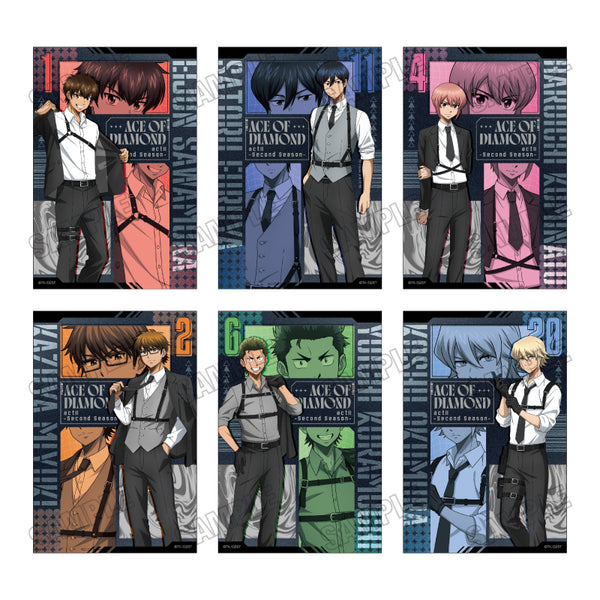 『ダイヤのA actII -Second Season-』描き下ろしイラストカードセット【ハーネススーツver.】