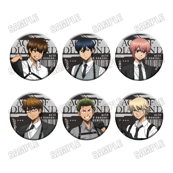 『ダイヤのA actII -Second Season-』缶バッジコレクション【BOX】