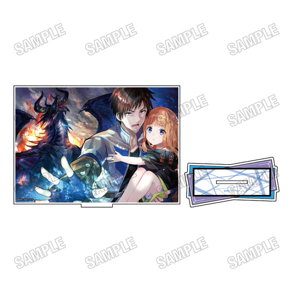 "I'm an Old Guy Who Lost My Adventurer's License, but Now That I Have a Beloved Daughter, I'm Going to Take It Easy and Enjoy Life" Acrylic Stand 1