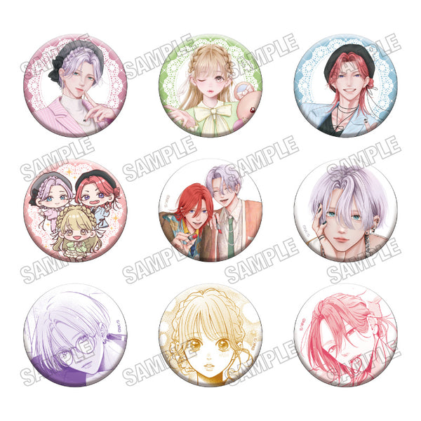 『恋するリップ・ティント』缶バッジコレクション【BOX】
