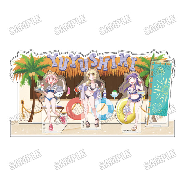 『ゆゆ式』描き下ろしアクリルジオラマ【海の家ver.】