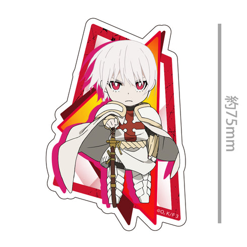 『炎炎ノ消防隊 参ノ章』ダイカットステッカー 象 日下部 ミニキャラ