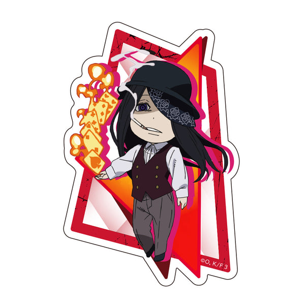 『炎炎ノ消防隊 参ノ章』ダイカットステッカー ジョーカー ミニキャラ