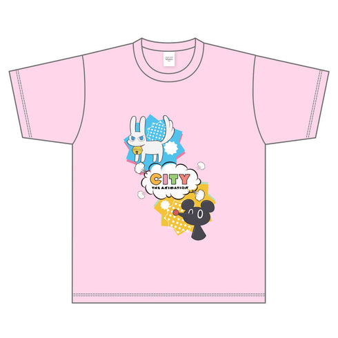 『CITY THE ANIMATION』TシャツA (ピンク) Lサイズ