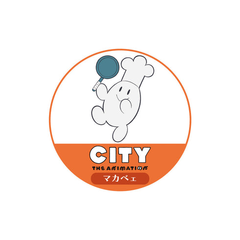 『CITY THE ANIMATION』TシャツB (イエロー) Mサイズ