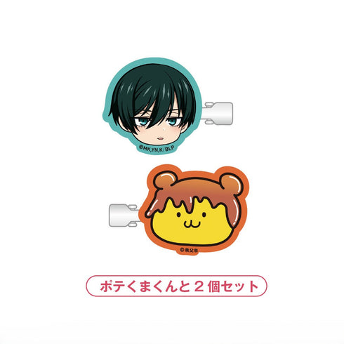 『ブルーロック』アクリルヘアクリップ_糸師 凛