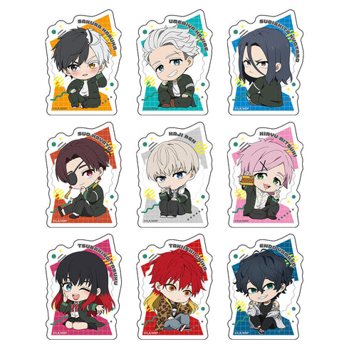 『WIND BREAKER』トレーディングダイカットステッカー【BOX】