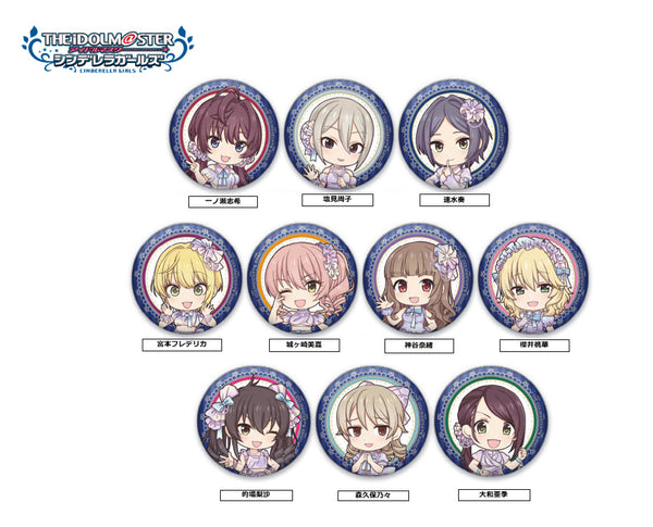 『アイドルマスター シンデレラガールズ』ミニキャラ缶バッジ【BOX】
