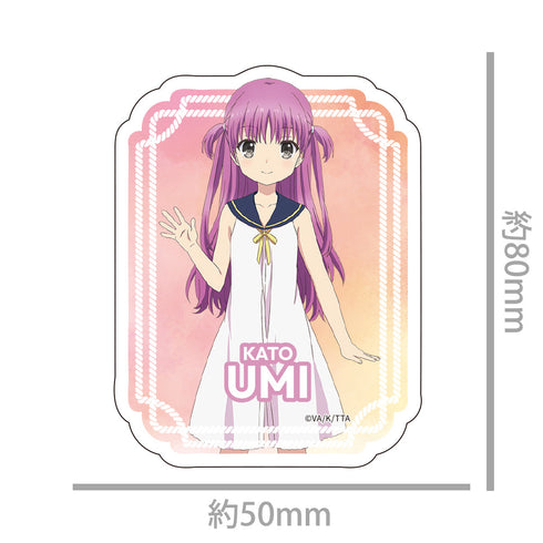 『Summer Pockets』ダイカットステッカー 加藤うみ