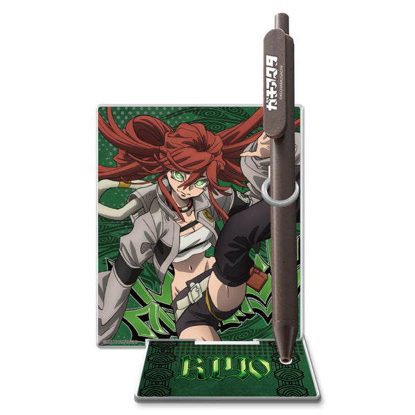 『ガチアクタ』コーヒーグラウンド ペン アクリルペンスタンド付き リヨウ