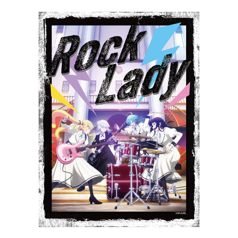 『ロックは淑女の嗜みでして』TシャツA XLサイズ