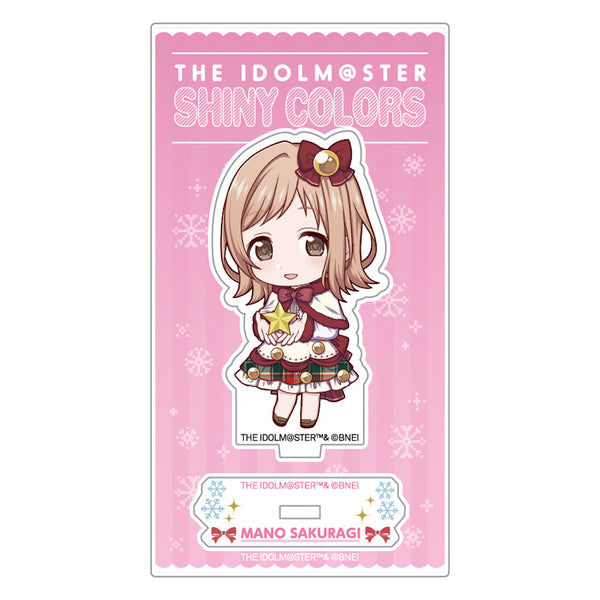 『アイドルマスター シャイニーカラーズ』ミニキャラアクリルスタンド_櫻木真乃 スノーマジックver.