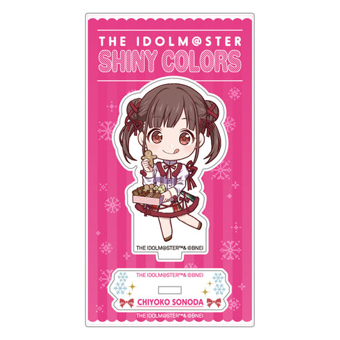 『アイドルマスター シャイニーカラーズ』ミニキャラアクリルスタンド_園田智代子 スノーマジックver.