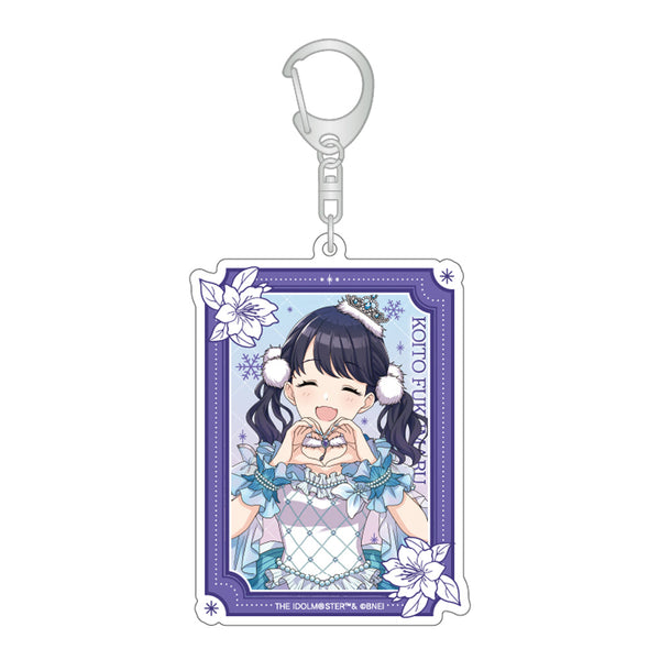 『アイドルマスター シャイニーカラーズ』アクリルキーホルダー_福丸小糸 スノーマジックver.