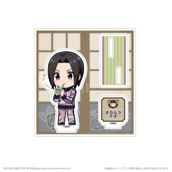 《偶像大师 SideM》迷你角色亚克力立牌 冈村直央 复古派对版